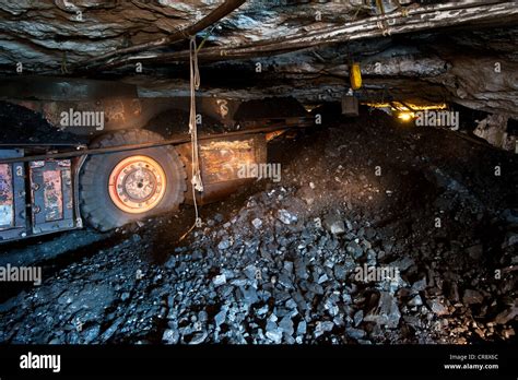 Underground Coal Mining Transportation Of Coal To The Conveyor Belt