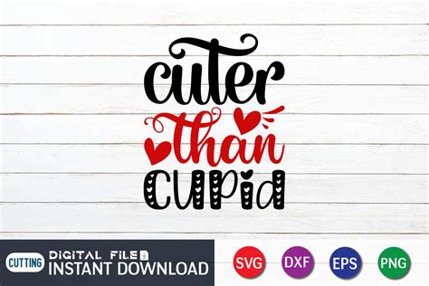 Cuter Than Cupid Svg By Funnysvgcrafts Thehungryjpeg