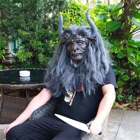 1pc Ox Demon King Mask Same Style As Journey To The West Live