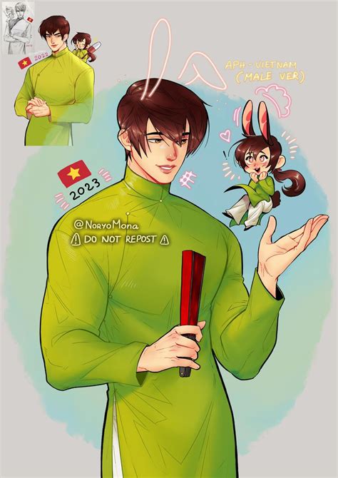 MONA NORYO On Twitter HETALIA APH Vietnam Male Version