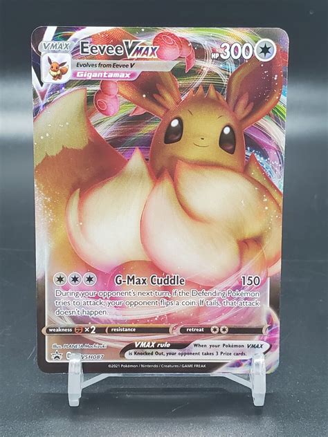 Mavin Eevee Vmax Swsh Black Star Promo Pokemon Tcg Nm Mint Card