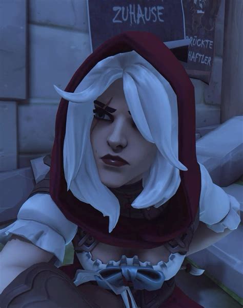 Little Red Ashe Pfp Icon Little Red Riding Hood Overwatch Overwatch 2