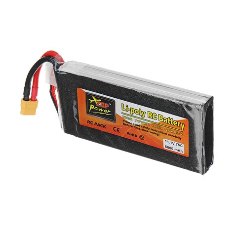 Zop Power V Mah C S Lipo Battery Xt Plug For Rc Model