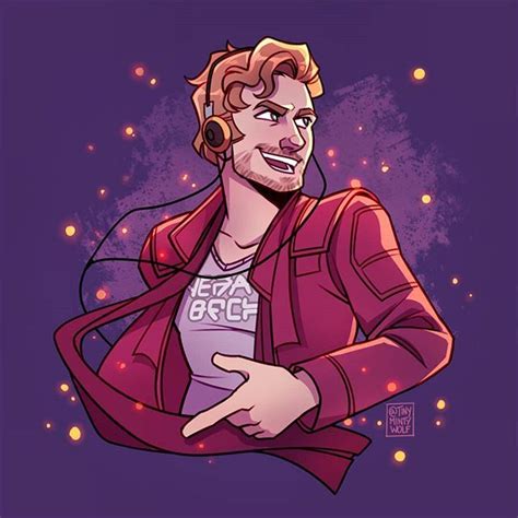 Minty @ Grit City Comic Show #307 on Instagram: "#marvelmonth day 30: star-lord 💫 and that's a ...