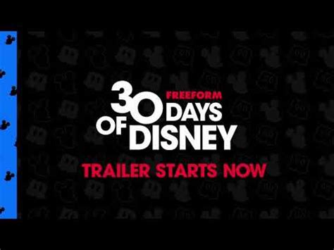 Freeform 30 Days Of Disney Promo YouTube