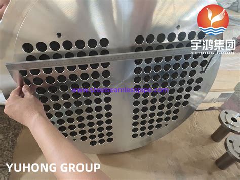 En F Forged Tubesheet Stainless Steel Heat Exchanger