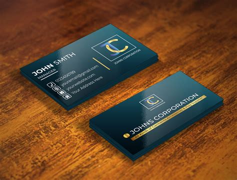 Professional Business Card Design Servic Graphic by Md Azim Uddin · Creative Fabrica