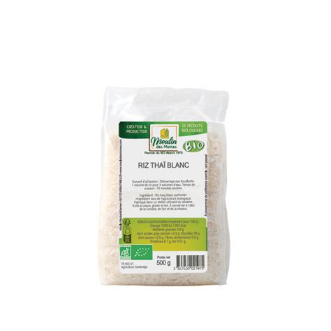 Riz Tha Blanc Bio G Boutique Naturline