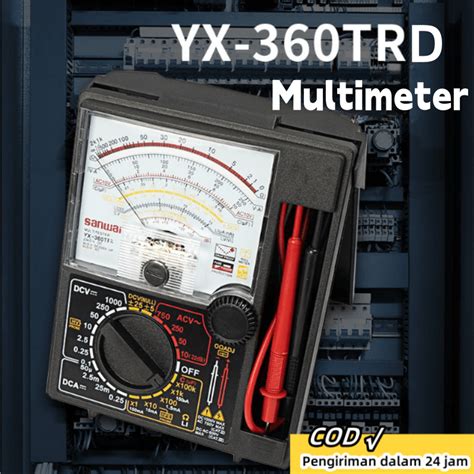 Jual SANWAI YX 360TRD Multimeter Multitester Analog Meter Fuse Diode