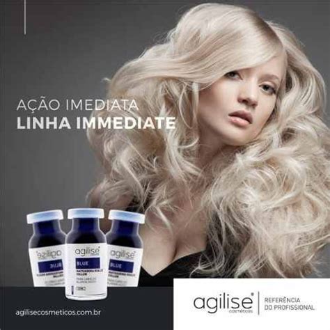 Progressiva Unika Agilise Shampoo 1l ampola Blue em Promoção