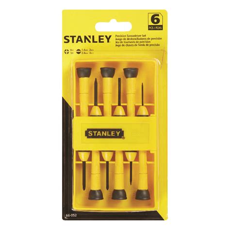 Stanley 6 Pc Precision Screwdriver Set Assorted In Ace Hardware