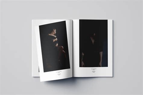 Fashion Lookbook Template Printable Photography Magazine Etsy Uk