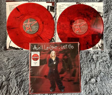 Avril Lavigne Let Go 20th Anniversary Limited Edition Smoke Red Vinyl