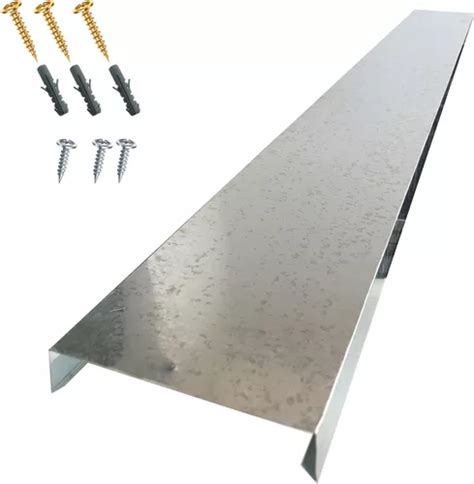 Kit Rufo Pingadeira P Muro 12cm Galvanizado Mais Parafusos