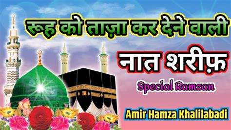 रह क तज कर दन वल नत शरफ Amir Hamza Khalilabadi Special