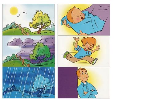 Последовательность картинок для детей 6 7