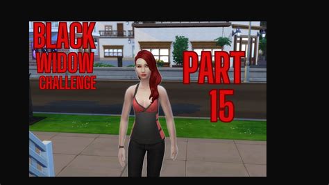 A Baby Was Born Black Widow Challenge Sims Part Youtube