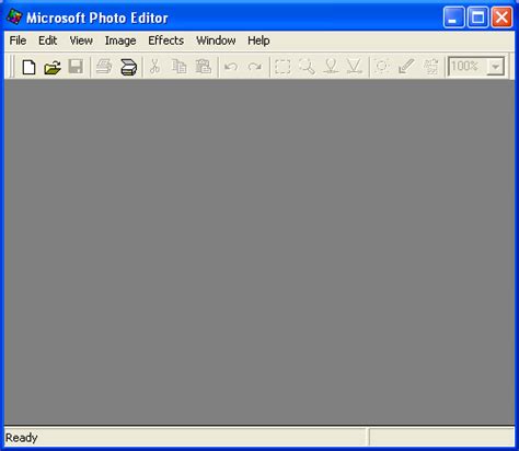 Using Microsoft Photo Editor