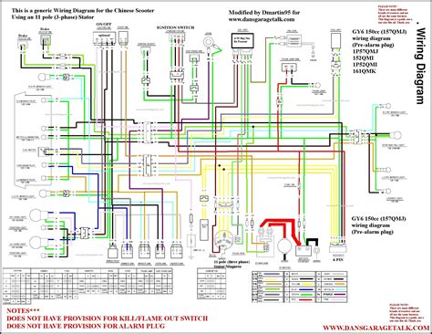 Scooter Wiring Diagram Electrical System