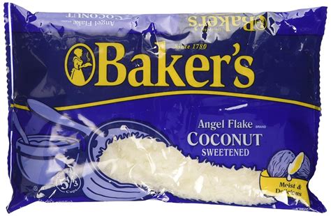 Bakers Angel Flake Sweetened Coconut 14 Oz Pack Of 2 Grocery And Gourmet Food