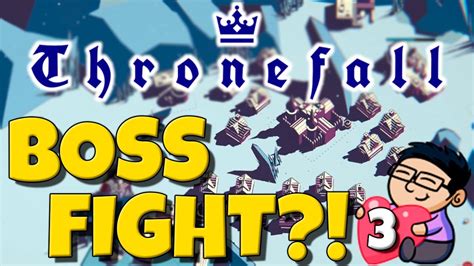 Frostsee Boss Fight Amaz Thronefall YouTube