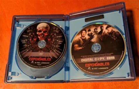 THE EXPENDABLES BLU RAY Sylvester Stallone Jason Statham Jet Li Terry