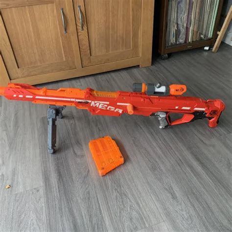 NERF N STRIKE ELITE MEGA CENTURION BLASTER With Magazine Bipod Scope