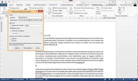 Como Crear Un Glosario En Word YouTube