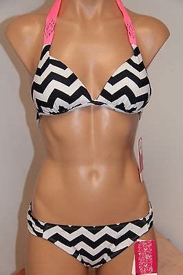 Nwt Hula Honey Swimsuit Bikini Piece Set Sz S Push Up Ebay