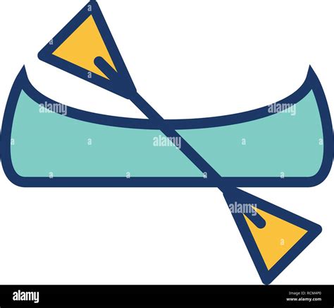 Vector Canoe Icon Stock Vector Image And Art Alamy