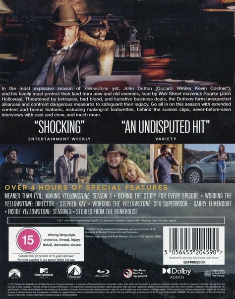 Yellowstone S Song Ej Svensk Text Blu Ray Film