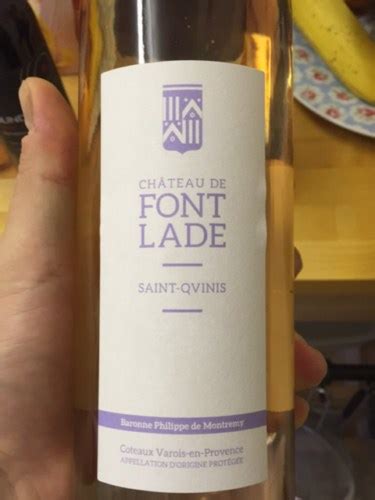 Château de Fontlade Cuvée Saint Qvinis Coteaux Varois en Provence Blanc