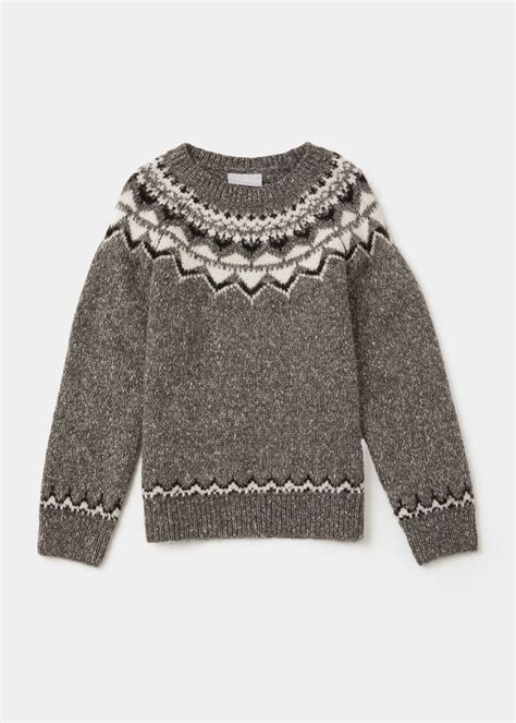 Buy Mini Me Fair Isle Jumper Online In Uae From Matalan