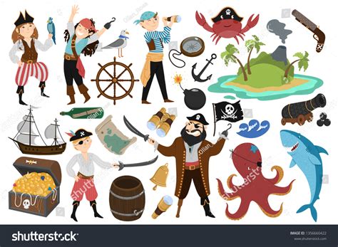 3,879 One eyed pirate Images, Stock Photos & Vectors | Shutterstock