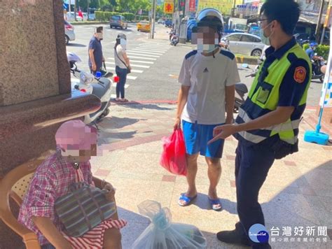 失智老嫗迷失街頭 三重警耐心解危護返家