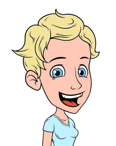 cartoon girl character portrait vector avatar stock vector by ©gb art 253661100