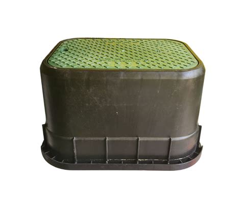 REGISTRO DE PVC PARA SISTEMA DE TIERRAS 12 X 31 CMS CON TAPA VERDE