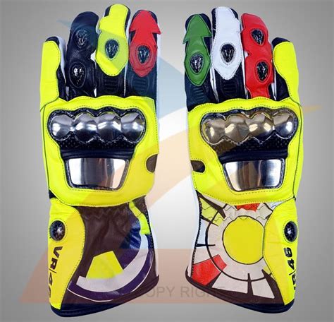 Motorbike Racing Leather Gloves Bikers Gloves Riders Gloves XS