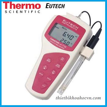 Máy đo pH cầm tay model PH110 Eutech THIẾT BỊ KHOA HỌC VN