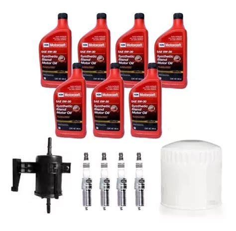 Kit Afinacion Para Ford Ranger Aceite Motorcraft W Meses Sin Inter S