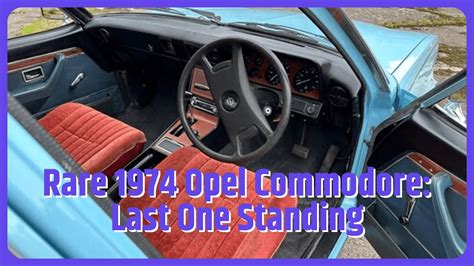 Uks Rarest Cars Opel Commodore B Gs Automatic The Only One