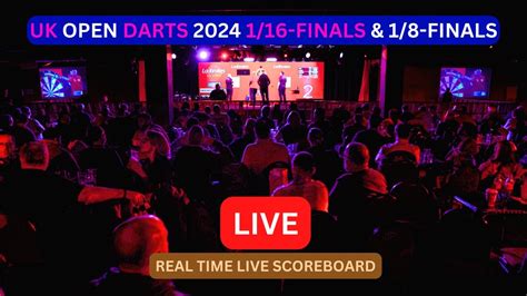 2024 UK Open Darts LIVE Score UPDATE Today 1 16 Finals 1 8 Finals