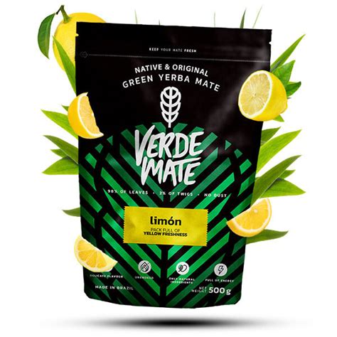 Tienda De Yerba Mate Verde Mate Green Limon G Guarani Menta