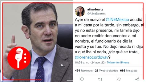 Los Reporteros Mx On Twitter Ojo La Periodista Alinaduarte Denuncia Que El Inemexico La