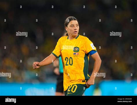 Sydney Australia 08th Aug 2023 August 08 2023 Sam Kerr Australia Looks On During A Fifa