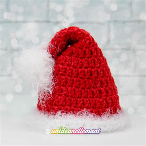 Come Fare Un Cappello Di Natale Alluncinetto Per Bambini