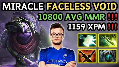 MIRACLE FACELESS VOID Highlights 10800 AVG MMR Pub Match Vs M1cke