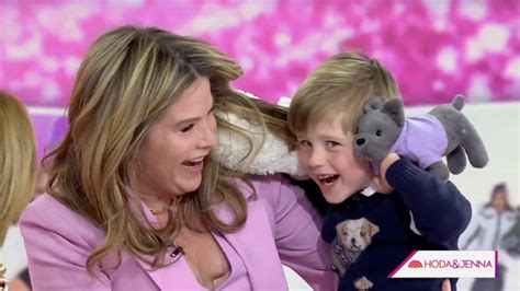 Jenna Bush Hagers 4 Year Old Son Hal Makes His Today Debut See The Sweet Moment