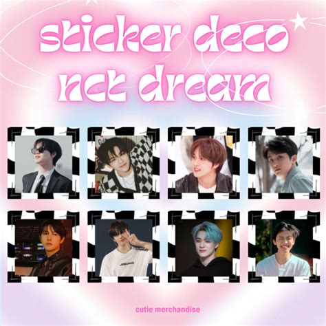 Jual Pcs Sticker Deco Nct Dream Ala Selkor Sticker Kpop