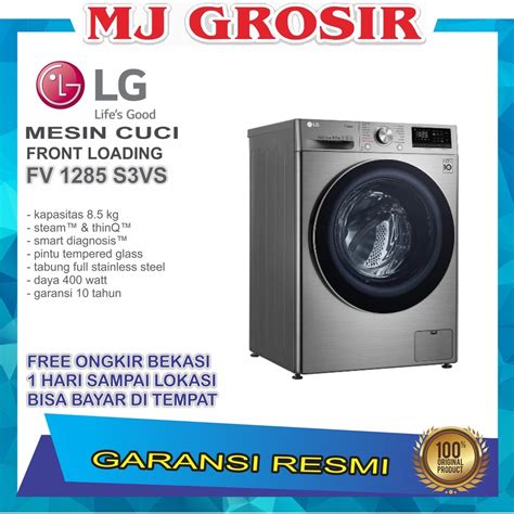 Jual Mesin Cuci Front Loading Lg Fv S Vs Fv S Vs New Kg